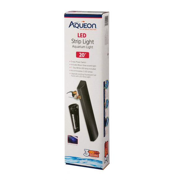 Aqueon LED Strip Light Fixtures - 20 Inches - Aquarium Lighting 1