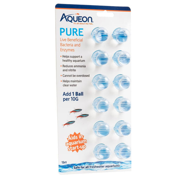 Aqueon PURE Live Beneficial Bacteria and Enzymes - Aquarium Water Treatments 2