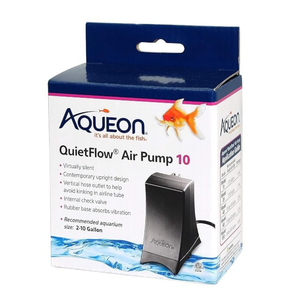 Aqueon QuietFlow Air Pump - 10 (2-10 gallons) - Aquarium & Pond Tubings 1