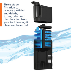 Aqueon QuietFlow Internal Power Filter Model - Aquarium Filters 2