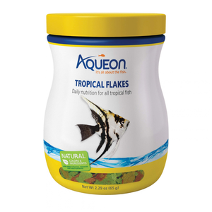 Aqueon Tropical Flakes Fish Food - 2.29 oz - Fish Food 1