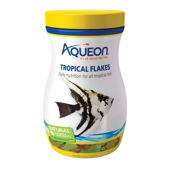 Aqueon Tropical Flakes Fish Food - 7.12 oz - Fish Food 3