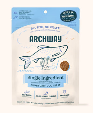 Archway Single Ingredient Sustainable Fish Dehydrated Dog Treats, 2.5-oz Dog Treats.