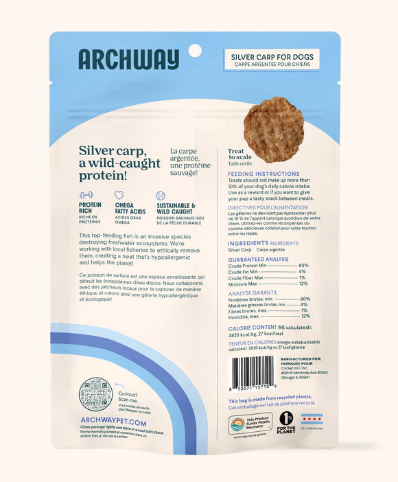 Archway Single Ingredient Sustainable Fish Dehydrated Dog Treats, 2.5-oz Dog Treats.