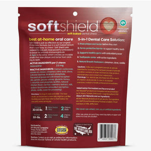 Ark Naturals 5-in-1 Soft Shield Protection+ Brushless Toothpaste Chews for Large Dogs (18 oz)