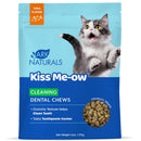 Ark Naturals Kiss Me-Ow Cleaning Dental Chews Crunchy Cat Treats -Tuna Flavor