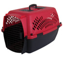 Aspen Pet Fashion Dog & Cat Kennel - Deep Red & Black - 26 inches - Carriers & Travel 3