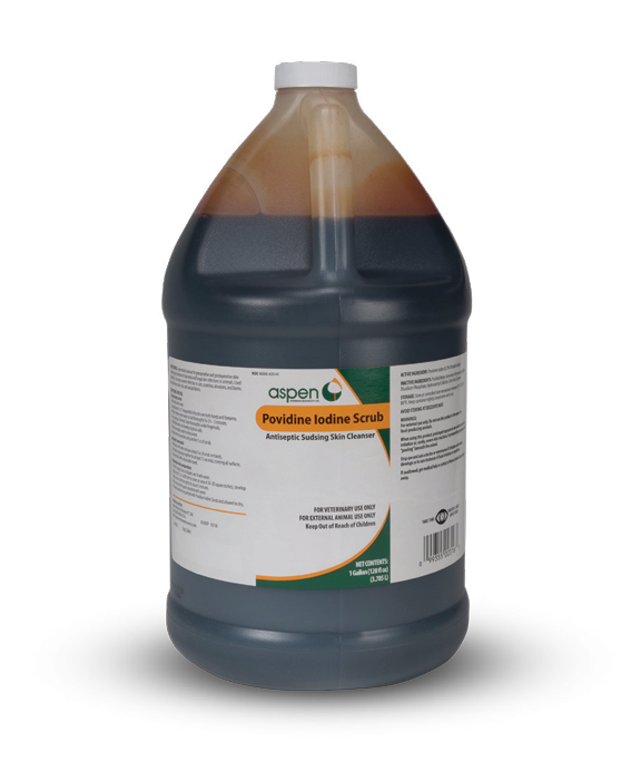 Aspen Povidine Iodine Scrub 7.5% (Gallon) - Cleaning Supplies 1