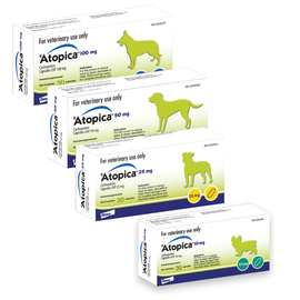 Atopica for Dogs - Cyclosporine Capsules - Pet Medicine 1