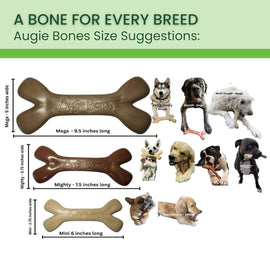 Augie Bones Plant Based Tough Dog Chew Toy - Dog Chew Toy 2