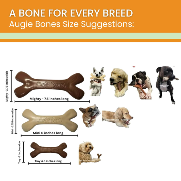 Augie Bones Tiny Bacon Softer Dog Chew Toy - Dog Chew Toy 2