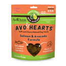 AvoDerm Natural AvoHearts Natural Dog Treats (5 oz) - Salmon & Avocado - Dog Treat 5