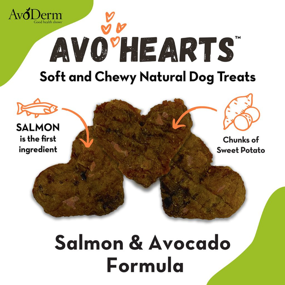 AvoDerm Natural AvoHearts Natural Dog Treats (5 oz) - Dog Treat 7