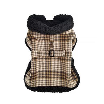 Doggie Design Sherpa-Line Harness Coat for Dogs & Cats