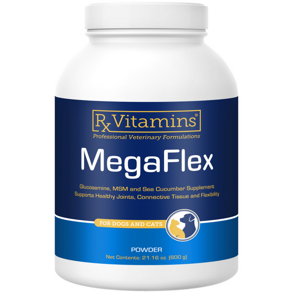 Rx Vitamins MegaFlex Joint Support Powder for Dogs and Cats (600 g)