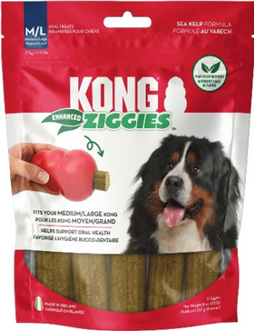 KONG Ziggies Enhanced Plant-Based Treats For Dogs - 0