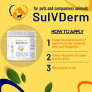 Healthy Paw Life SulVDerm Sulfur Paste for Dogs, Cats & Companion Animals, 8-oz-4