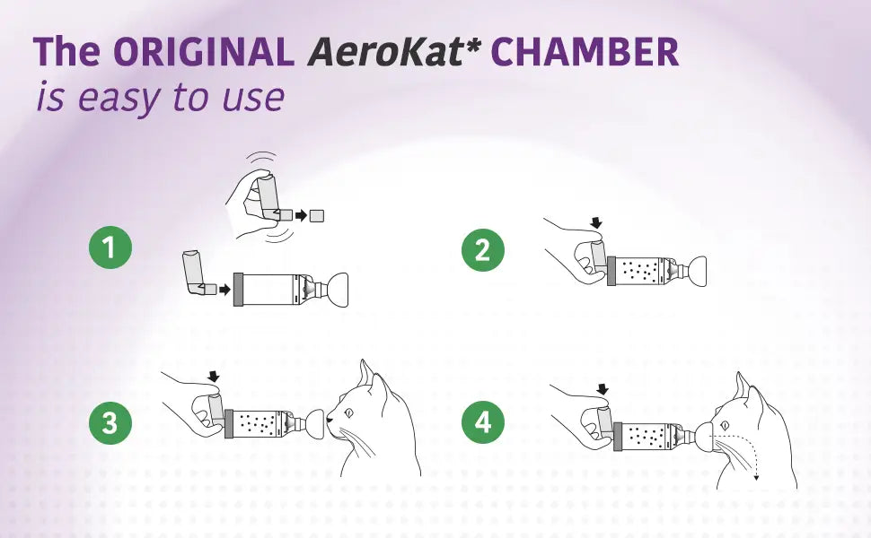 AeroKat Aerosol Chamber for Cats with Asthma