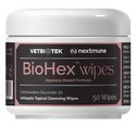 BioHex Antiseptic Wipes 3% Chlorhexidine (50 ct)