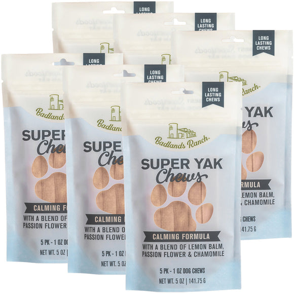 Badlands Ranch Superchew Calming Formula Dog Chews Small 1-oz 5-count - 6-pack - Dog Treats 4