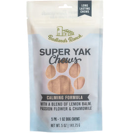 Badlands Ranch Superchew Calming Formula Dog Chews Small 1-oz 5-count - 1-pack - Dog Treats 1