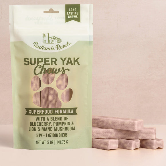 Badlands Ranch Superchew Superfood Formula Small Dog Chews