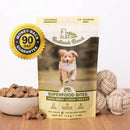 Food Guarantee of Badlands Ranch Superfood Bites Air Dried Premium Beef Liver Treats for Dogs