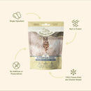 Food Features of Badlands Ranch Superfood Bites Air Dried Premium Chicken Breast Treats for Dogs