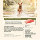 Ingredients of Badlands Ranch Superfood Bites Air Dried Premium Treats for Dogs, Wild Salmon Treats