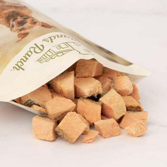 Food Image of Badlands Ranch Superfood Bites Air Dried Premium Wild Salmon Treats for Dogs