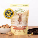 Food Guarantee of Badlands Ranch Superfood Bites Air Dried Premium Wild Salmon Treats for Dogs
