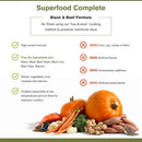 Food Features of Badlands Ranch Superfood Complete Premium Air Dried Bison & Beef Dog Food