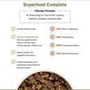 Food Features of Badlands Ranch Superfood Premium Air Dried Chicken Dog Food