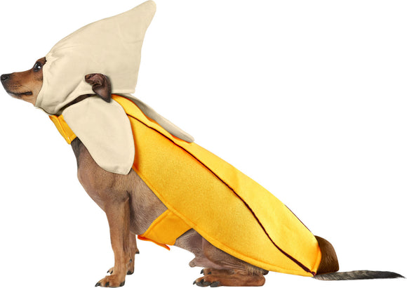 Banana Pet Costumes for Dogs or Cats Pet Costume.