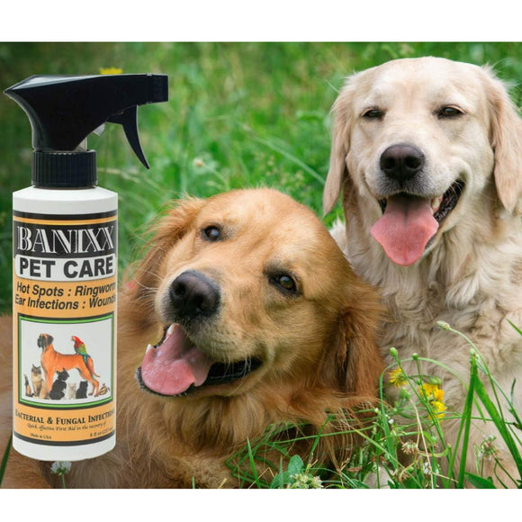 Banixx Pet Antibacterial & Antifungal Spray (8 oz)