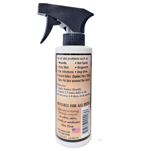 Banixx Pet Antibacterial & Antifungal Spray (8 oz)
