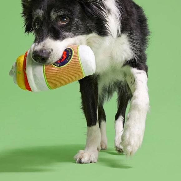 Bark Cold Boo Coffee Plush Toy For Dogs - Dog Toys 3