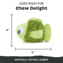 BARK Drop The Bass Rip & Reveal Fetch Tough Treat Dispensing Dog Chew Toy