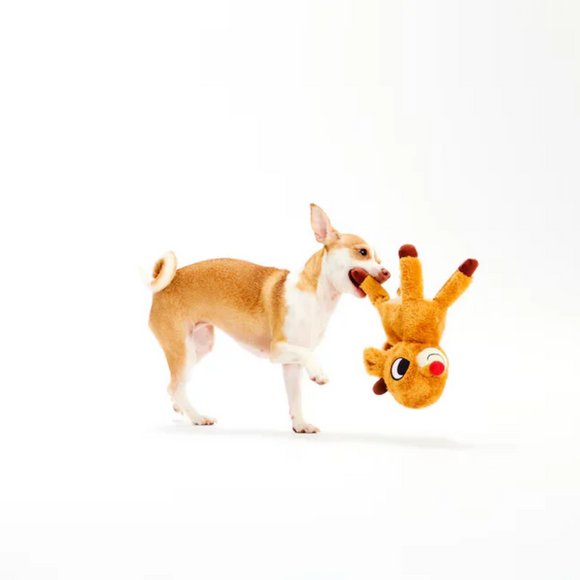 Bark Rudolph the Red-Nosed Reindeer Dog Toy - Dog Toy 4