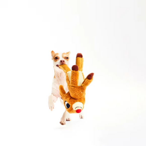 Bark Rudolph the Red-Nosed Reindeer Dog Toy - Dog Toy 5