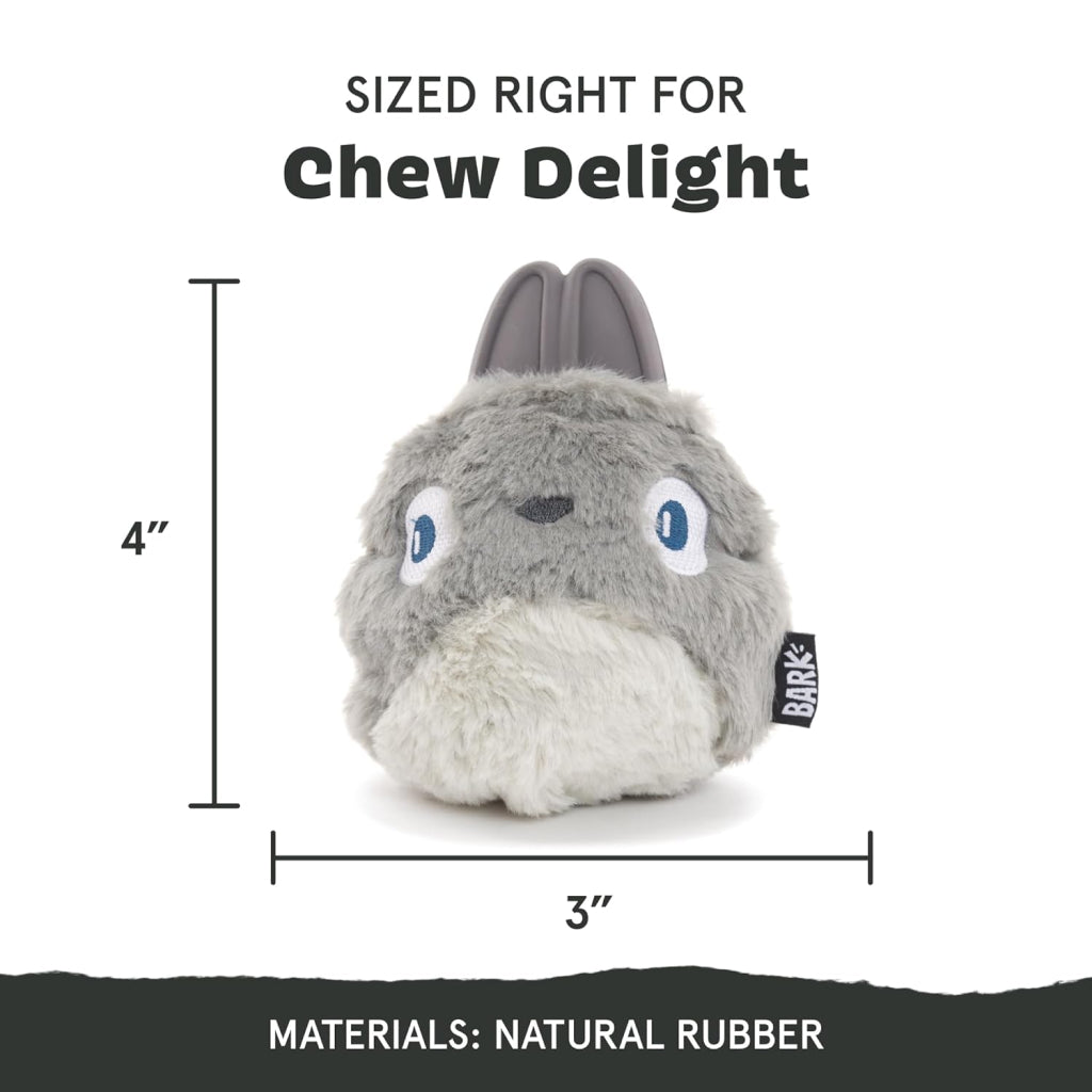 BARK Super Chewer Hare Raiser 2-in-1 Dog Toy - Gray