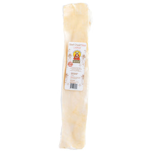 Barking Buddha Beef Cheek Original Slices Dog Chew, Large