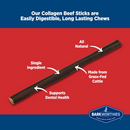 Barkworthies Collagen Beef Stick Chews for Dogs - Dog Treats 3