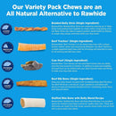 Barkworthies Medium Breed Variety Pack Dog Chews Treats for Dogs (5 chews) - Dog Treats 4