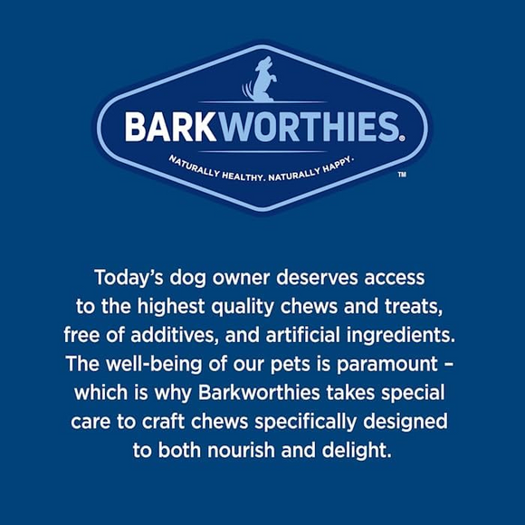 Barkworthies Stuffed Snackle Beef Esophagus Treats For Dogs 6’’ - Dog Treats 3