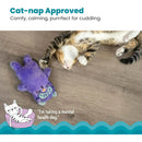 Catstages Purr Pillow Plush Cat Toy, Violet-2
