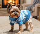 Doggie Design Combed Cotton Snowflake & Hearts Sweater for Dogs & Cats-5