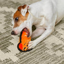 Outward Hound Invincible Minis Dog Squeaky Orange Dog Toy (Extra Small)