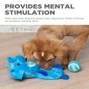 Outward Hound Ball Hogz Elephant Hide and Seek Dog Toy with Tennis Balls