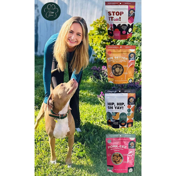Bee Better Peanut Butter & Honey Mini Biscuits Dog Treats